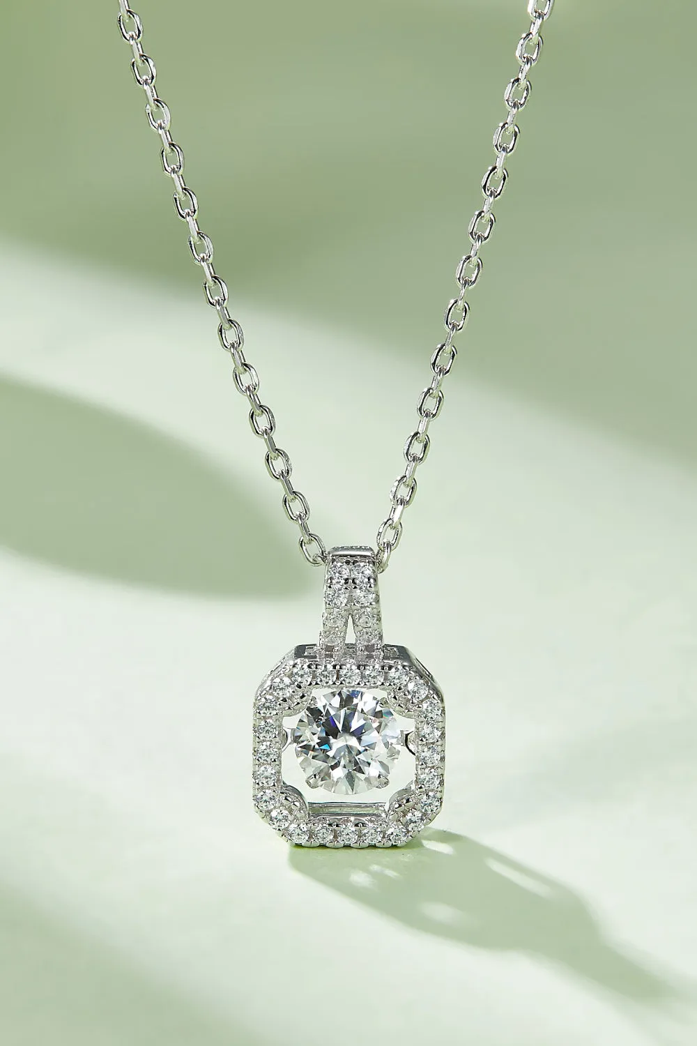 Moissanite 925 Sterling Silver Necklace