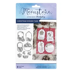 Moonstone Dies - Christmas Wishes Tags