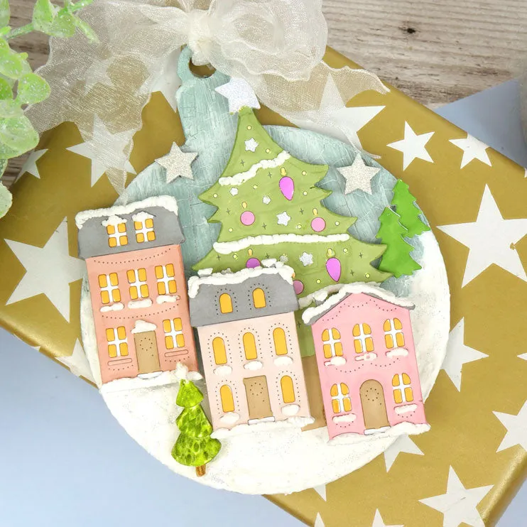 Moonstone Dies - Pop-Up Christmas Tree Card