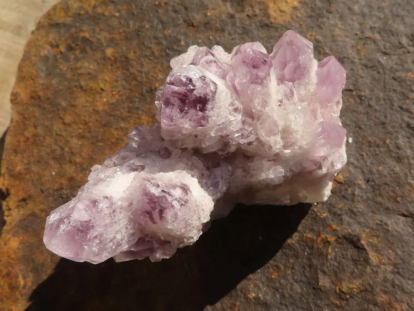 Natural Sugar Amethyst Clusters x 12 From Solwezi, Zambia