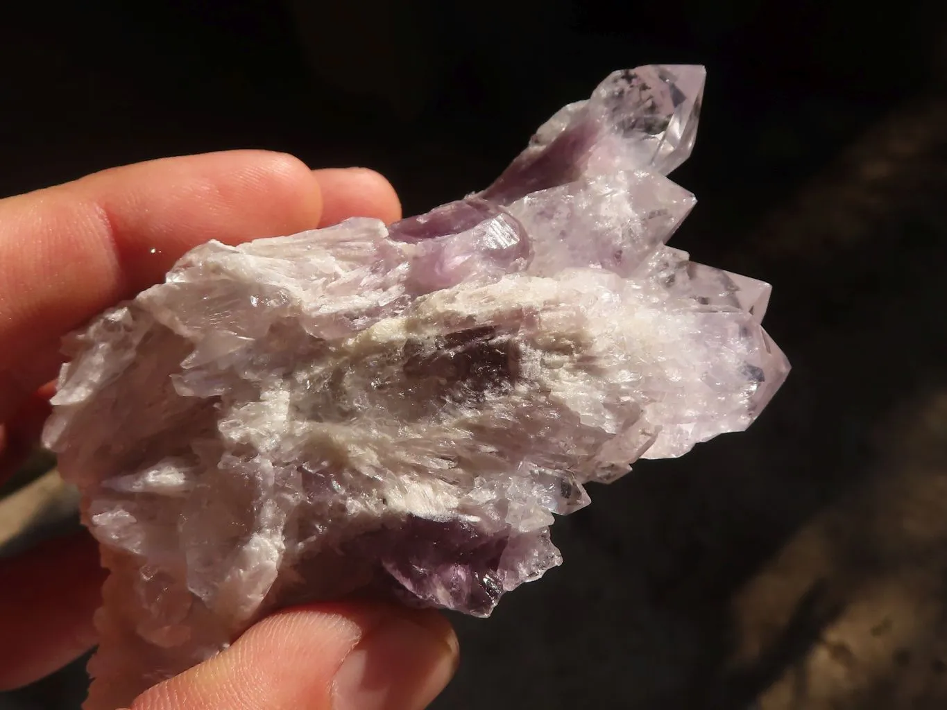 Natural Sugar Amethyst Clusters x 12 From Solwezi, Zambia