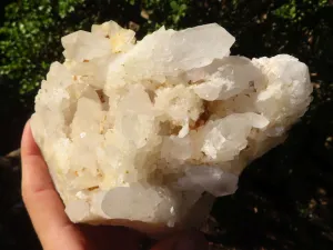 Natural Sugar Quartz Crystal Cluster  x 1 From Ambatofinadrahana, Madagascar