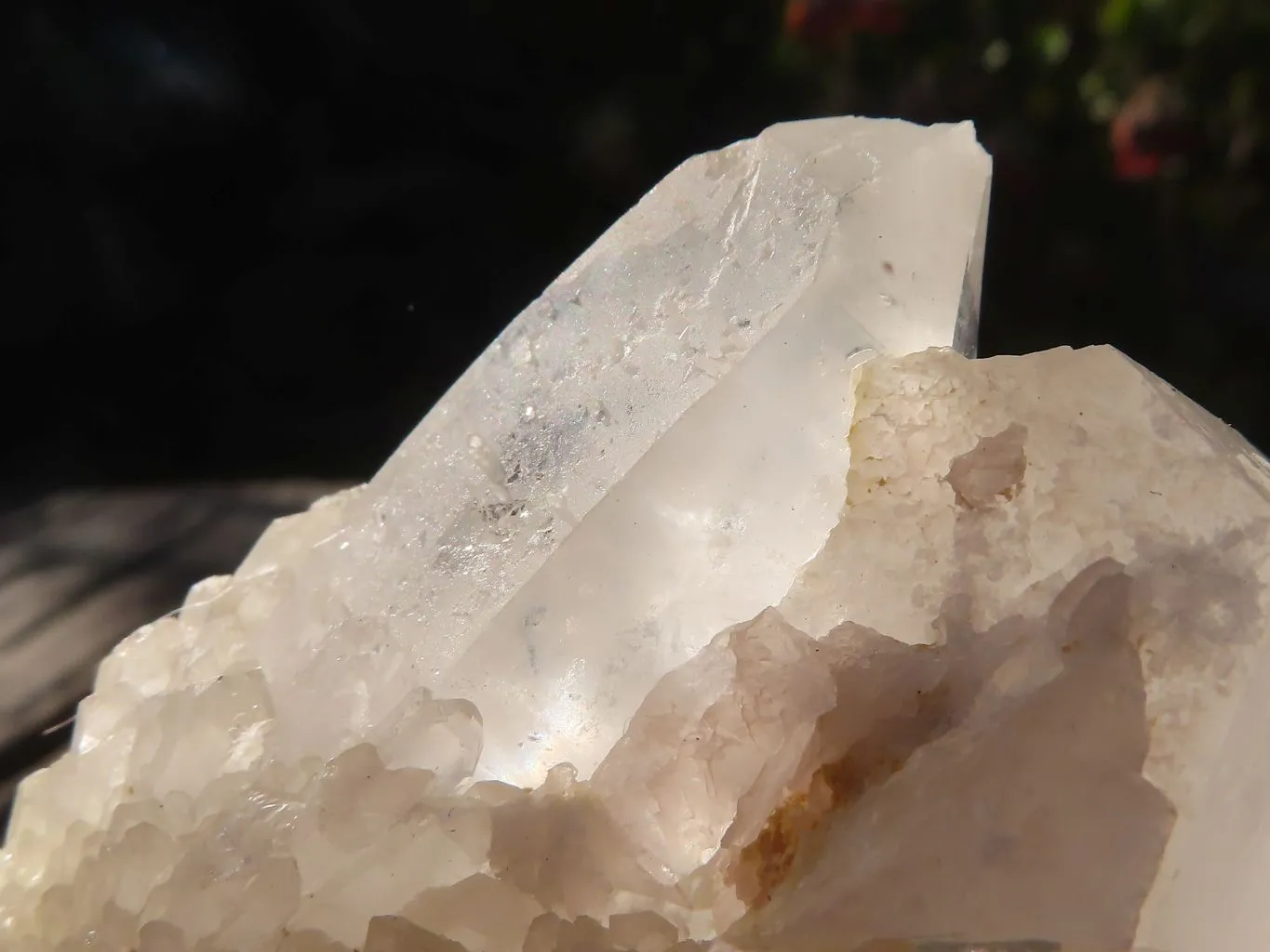 Natural Sugar Quartz Crystal Cluster  x 1 From Ambatofinadrahana, Madagascar