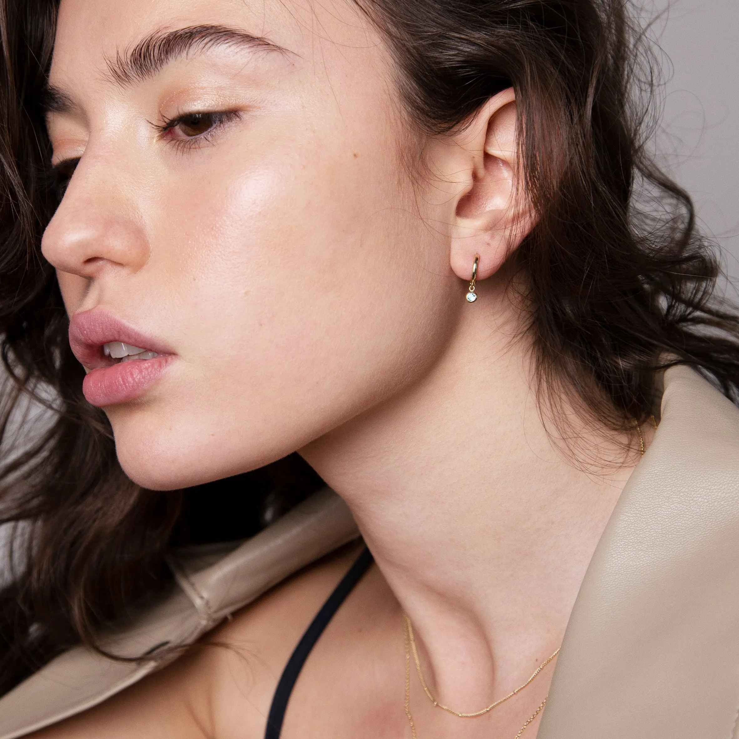 One dream sleeper Earring (single) - 14K/ 18K Gold