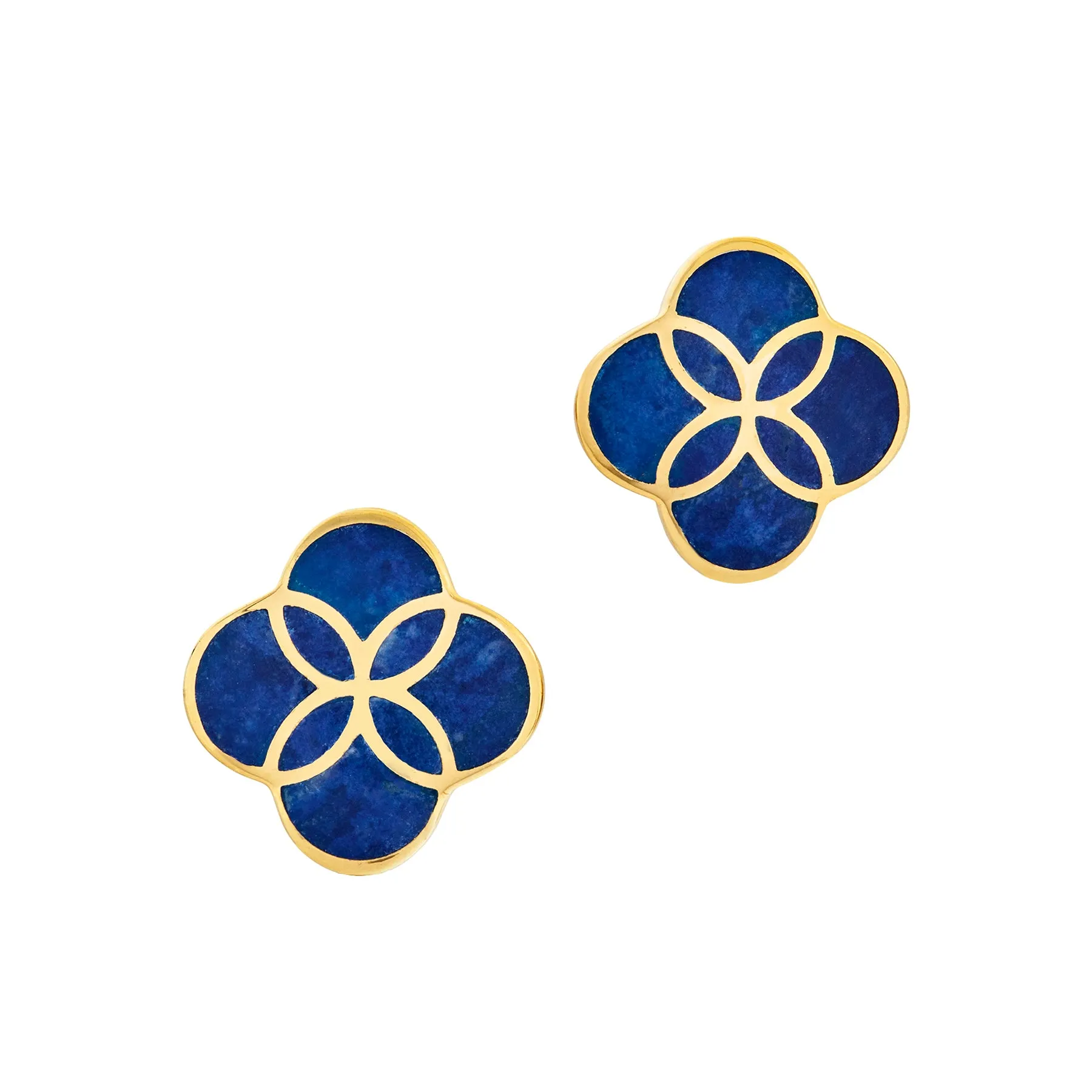 Petal Sterling Stud Earrings