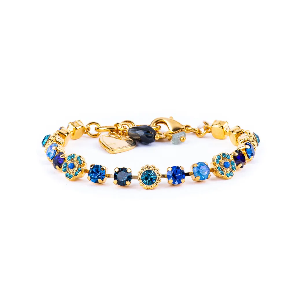 Petite Flower Cluster Bracelet in "Sleepytime" *Preorder*