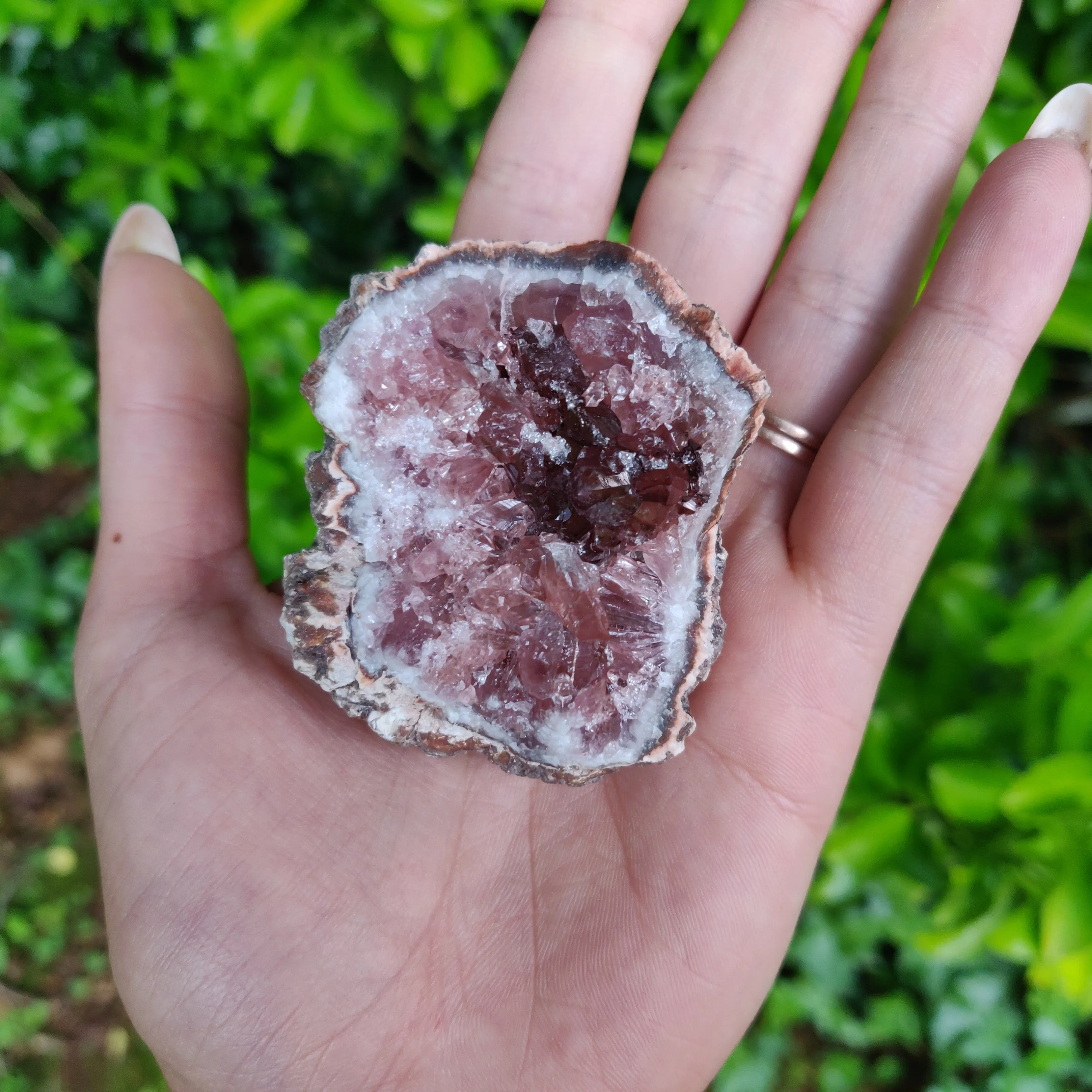 Pink Amethyst Geode (#6)