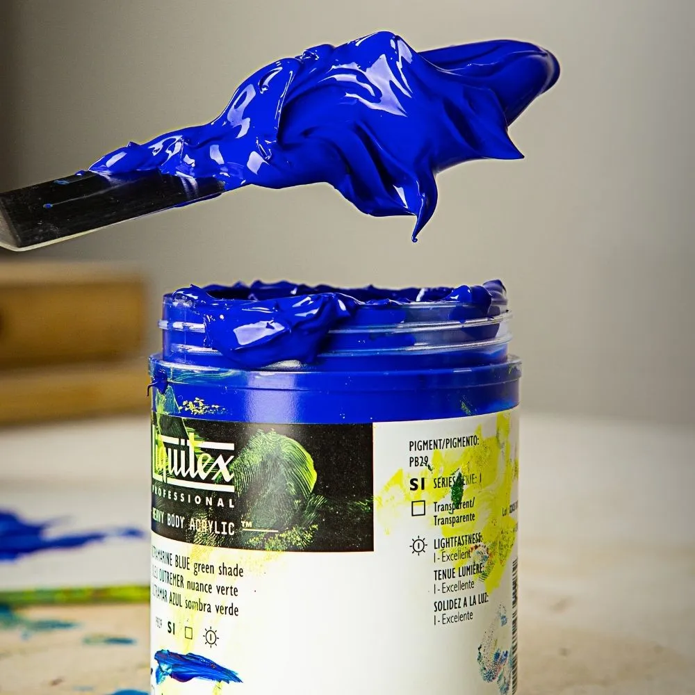 Professional Heavy Body Acrylic - Ultramarine Blue Red Shade