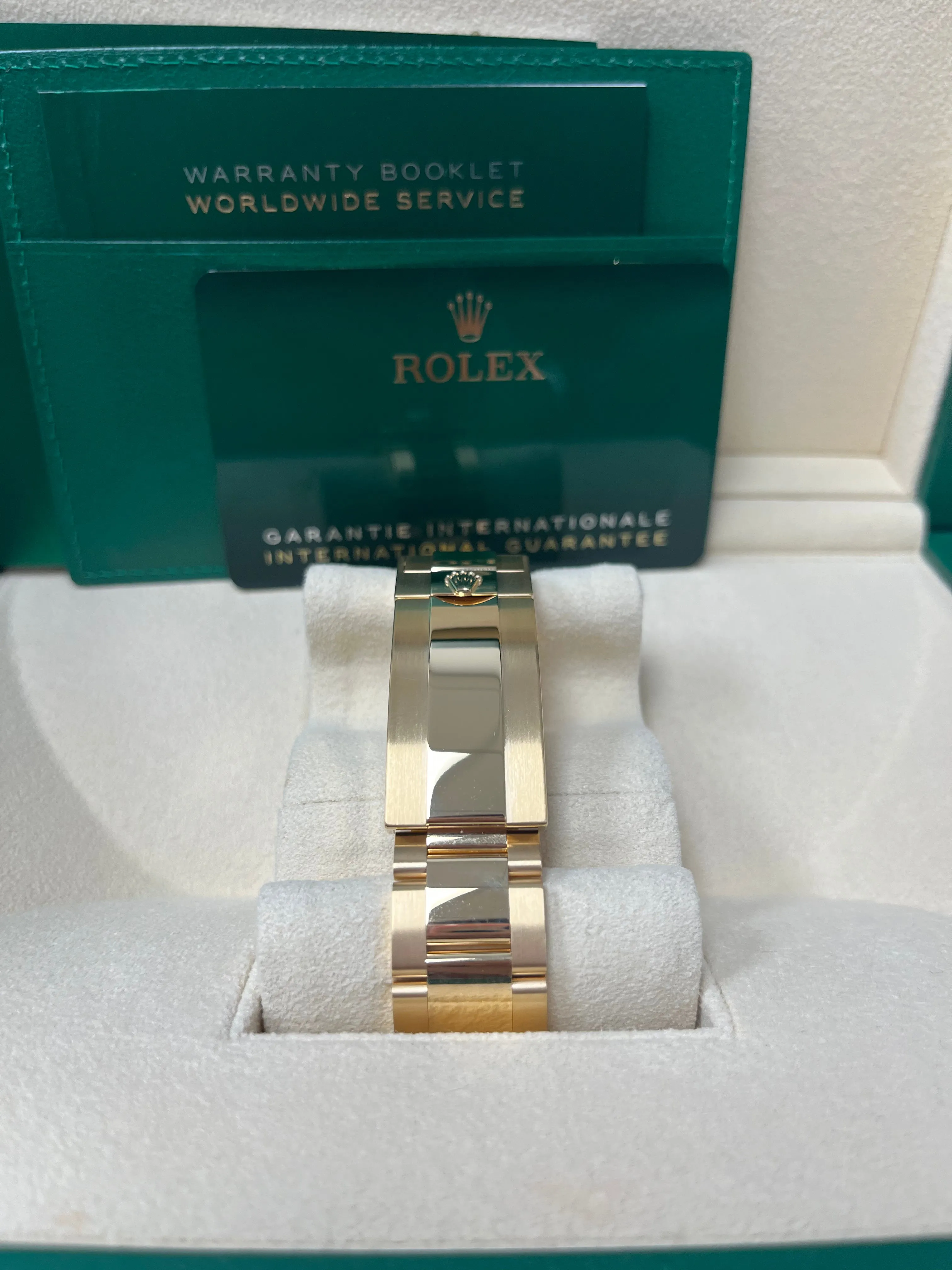 Rolex Yellow Gold Submariner Date Watch - Blue Bezel - Blue Dial -(REF# 126618LB)