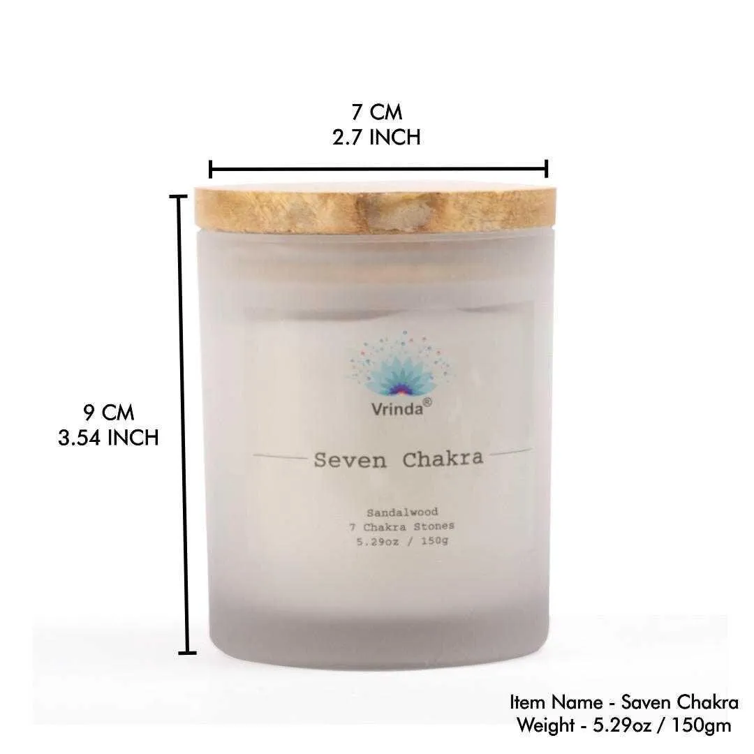 Seven Chakra Candle