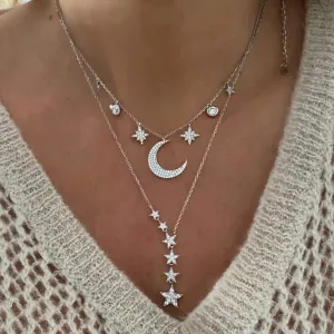 Silver Little Lights Necklace