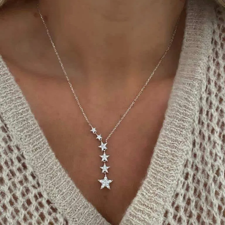 Silver Little Lights Necklace