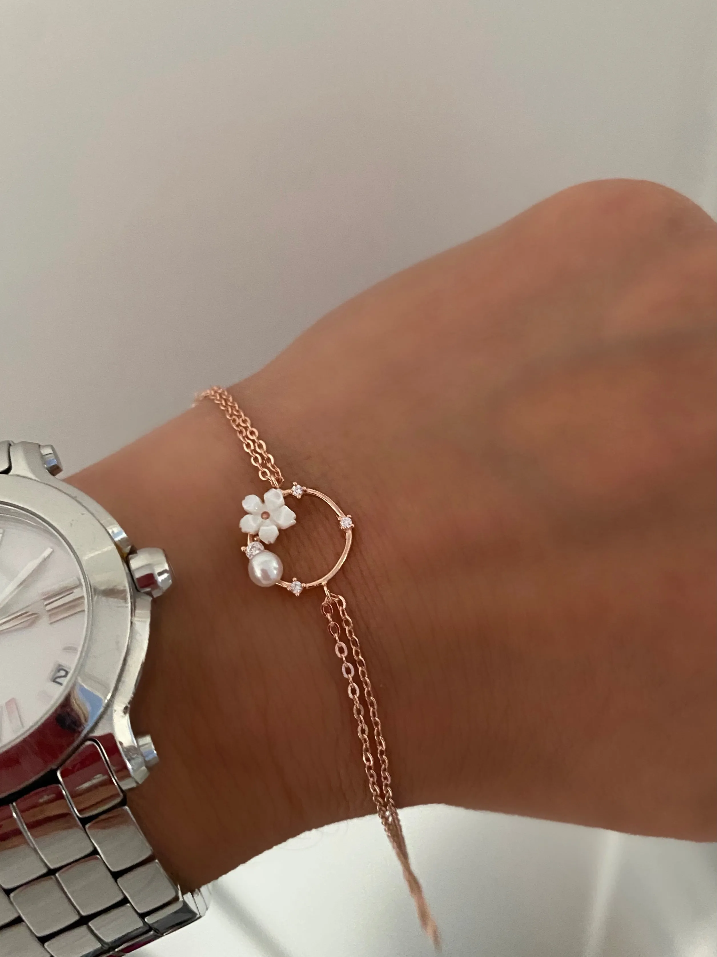 Spring Flower Bracelets