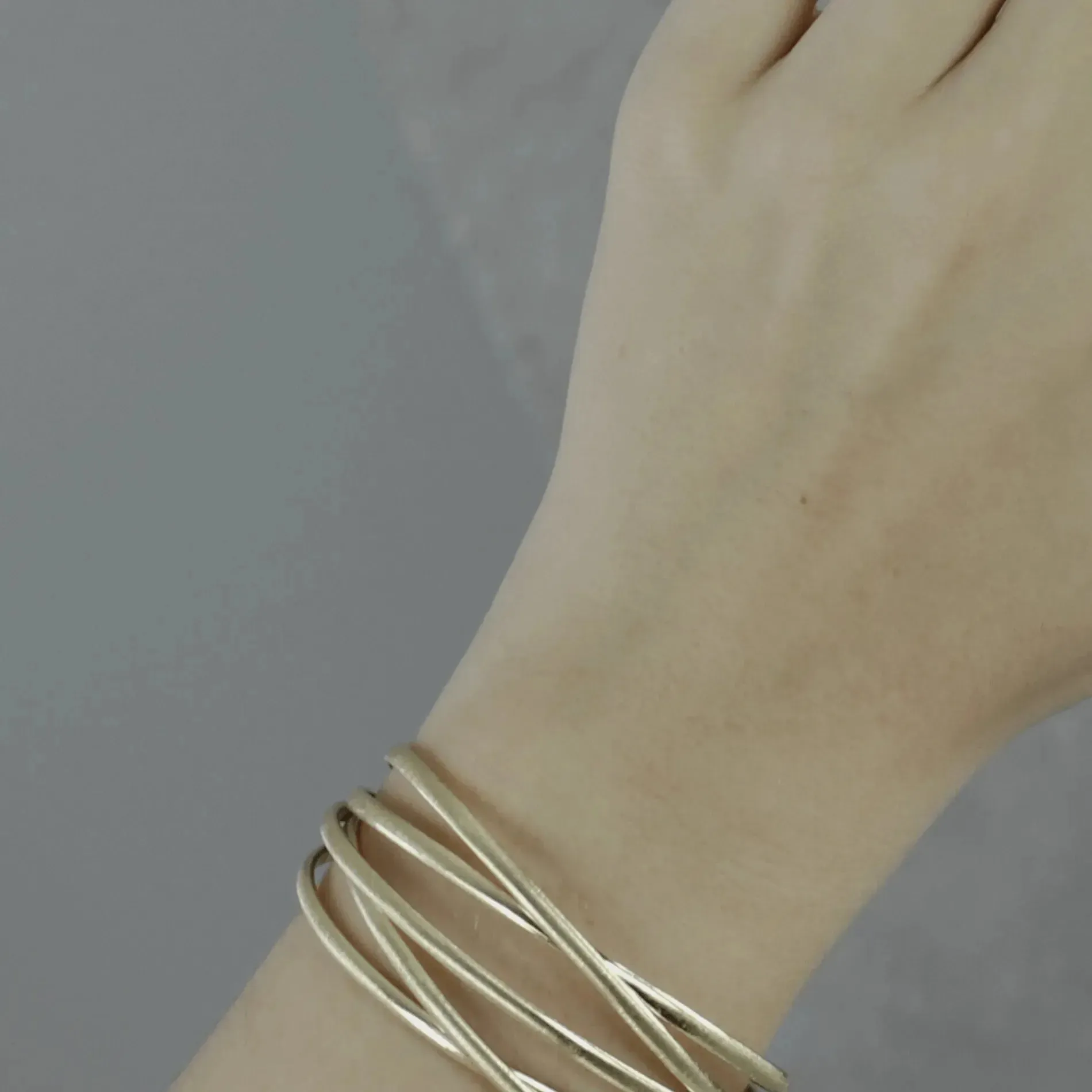 Tara Wrap It Bracelet Gold Plating