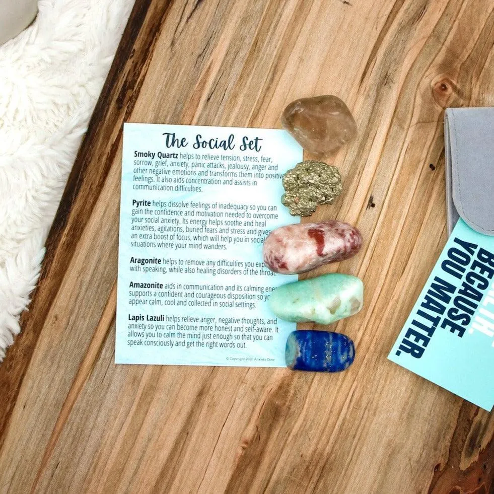 The Social Set: Crystal Set for Social Anxiety