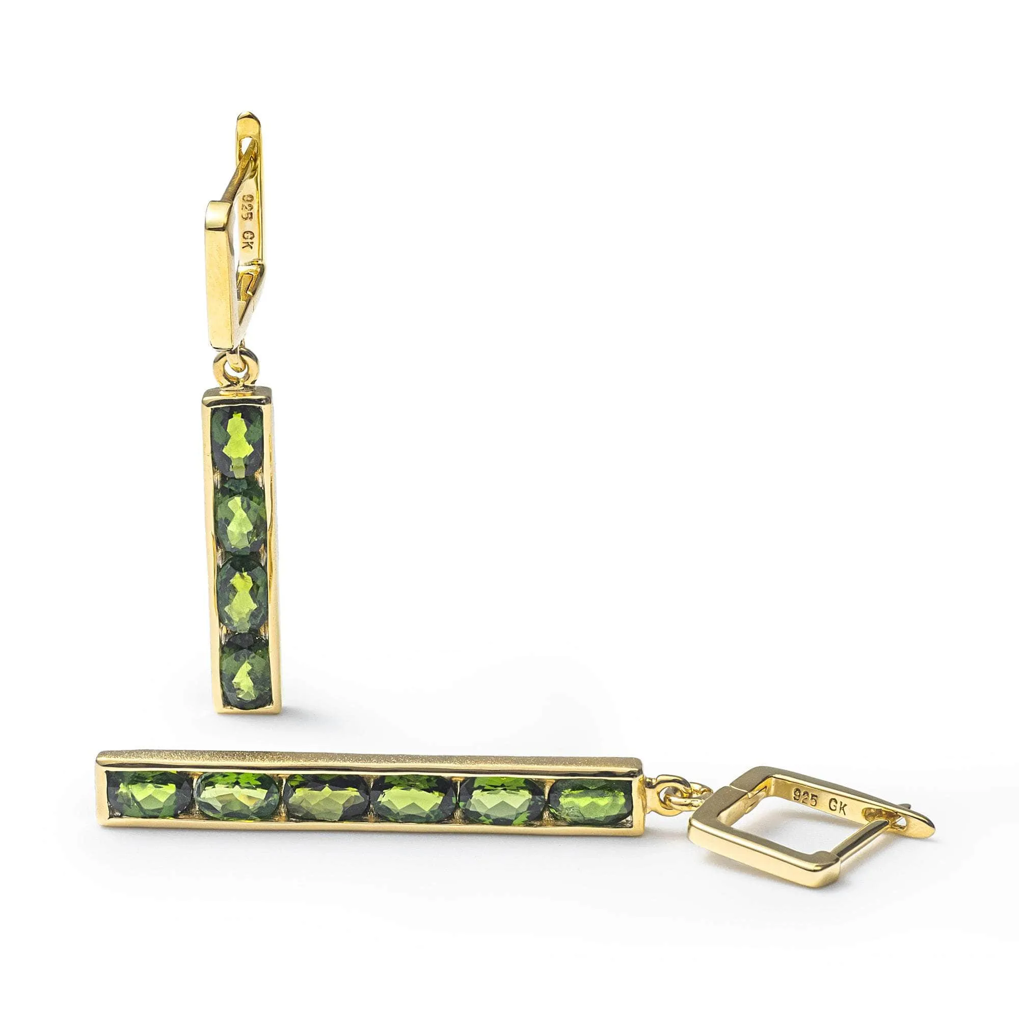 Verdi Chrome Diopside Earrings