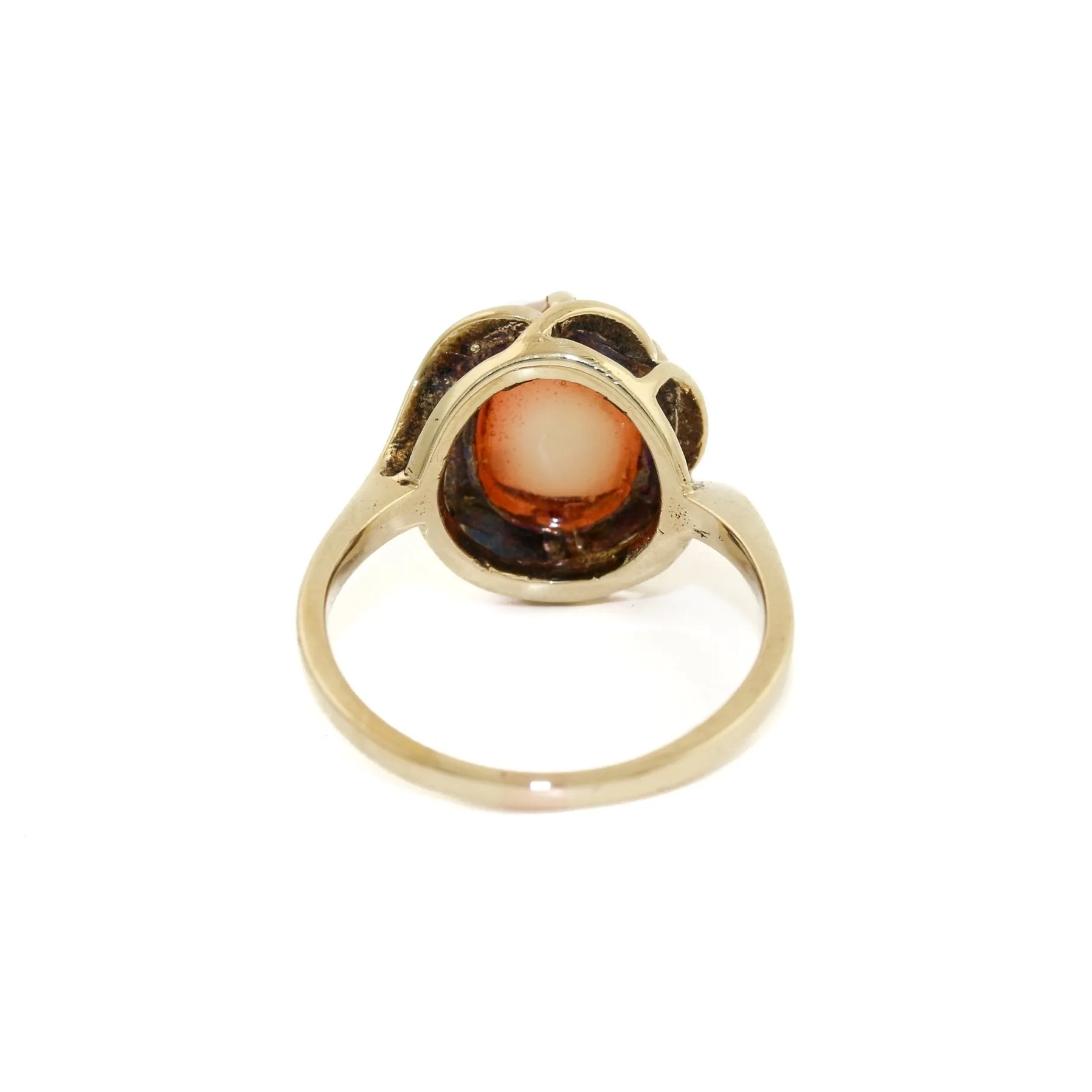 Vintage 10k Gold Ring x Moonstone