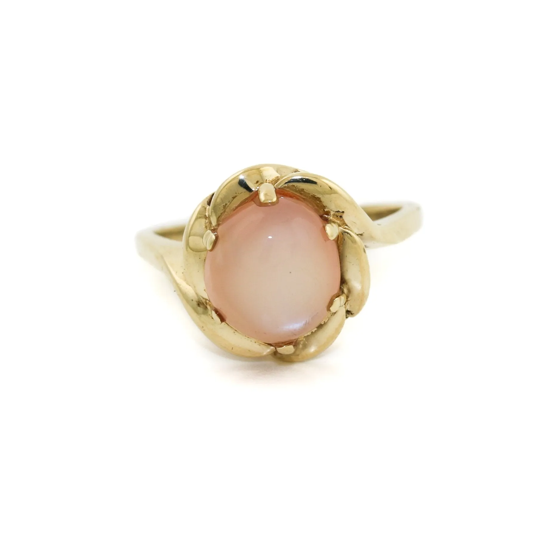 Vintage 10k Gold Ring x Moonstone